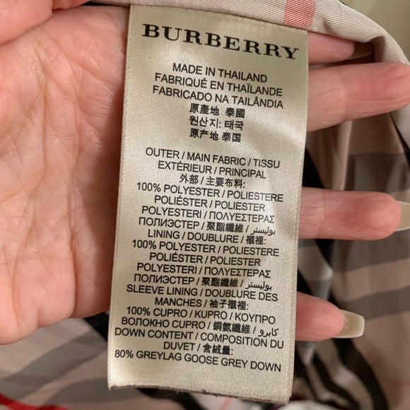 Burberry Brit down coat Authentic - Picture 5 of 10